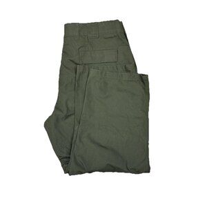 5.11 Tactical Cargo Pants Green Ripstop Utility Hiking 3XL Mens